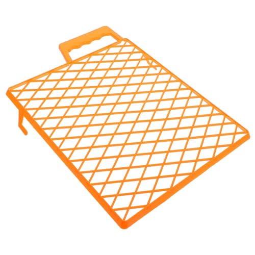 EXHUMKY Plastic Paint Screen Grid for Painting Bucket 10-inch (300x255mm) Roller Paint Tray Replacement Sturdy Painting Tray Mesh for Diy and Professional Use