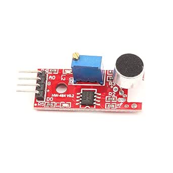 Amazon.com: Microphone Voice Sound Sensor Module for Arduino Analog ...