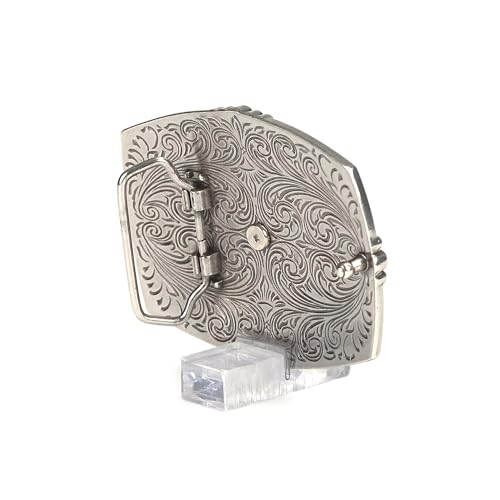 Hebilla rectangular Ariat con cordon de cuerda estilo rodeo unisex 6