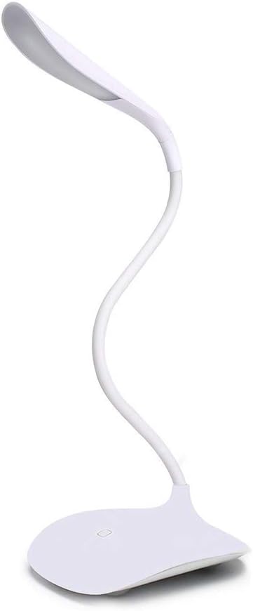 Desk LED Lamp [Smart Touch] - Table Reading Light USB Touch Sensitive LED Table Lamp for Books Bedside, Floor, Living Room, Bedrooms Kids Elderly Best Portable Dimmable Desk Study Lamp
