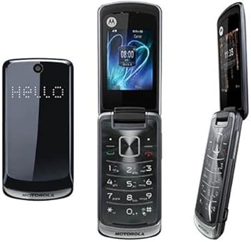 Motorola Gleam 2 4 inch 2MP Mobile Phone Graphite Grey REFURBISHED
