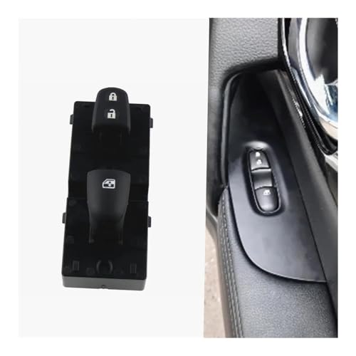 Interrupteur fenêtre voiture commande lève-vitre orange X-trail Tiida - 2