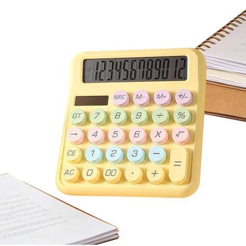 Calculadora niño de 12 dígitos para escritorio en casa escuela y aula universitaria 6