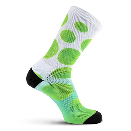 TribeStores Crew Pickleball Socks - Poly Nylon Sweat-Resistant Men's Athletic Socks for Pickleball, Tennis, Running, Workout4