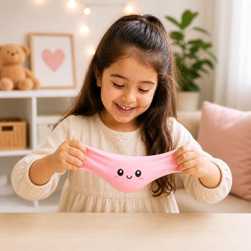 Image of 1pc Dumpling Squishy Toy, Butter Squishies Stress Ball, Taba Squishy Squeeze Toy for Kid & Adults, Sensory Fidget Toy for Anxiety Relief, Mochi Squishy Ball, Birthday Return Gifts for Kids