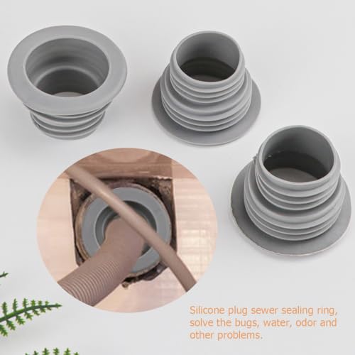 Tapones de Sellado para Drenaje de Lavadora, Pack 3 miniatura 4