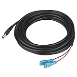 KSK 79-inch Trail Camera Power Cord,5.5×2.1mm DC External Power Cable,Compatible with Spypoint, Stealth Cam, Moultrie, Muddy, etc