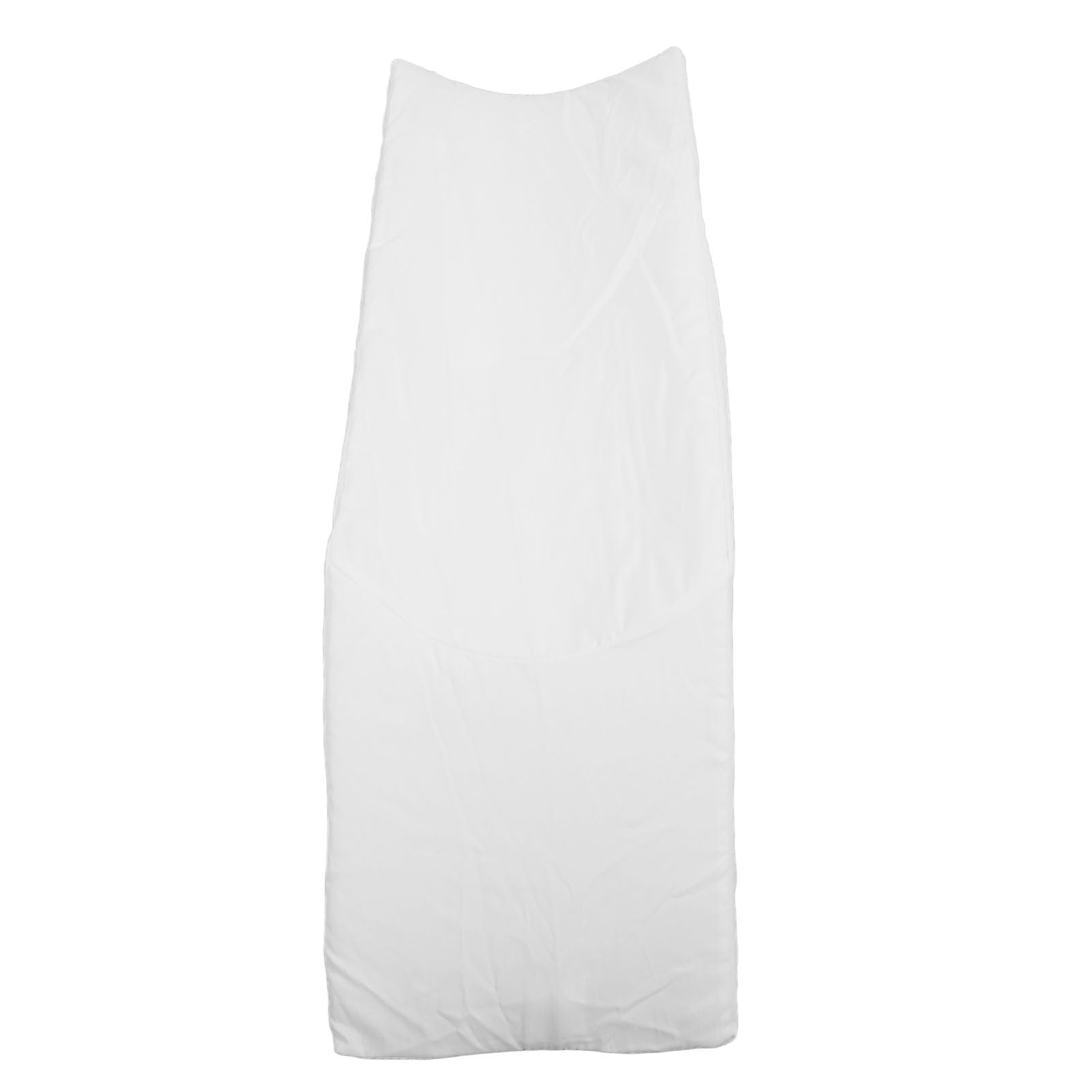 Almohada de Cuña para Piernas, Almohada de Apoyo para Elevación de Piernas de Primera Calidad para Mejorar la Circulación Sanguínea en la Oficina (White)