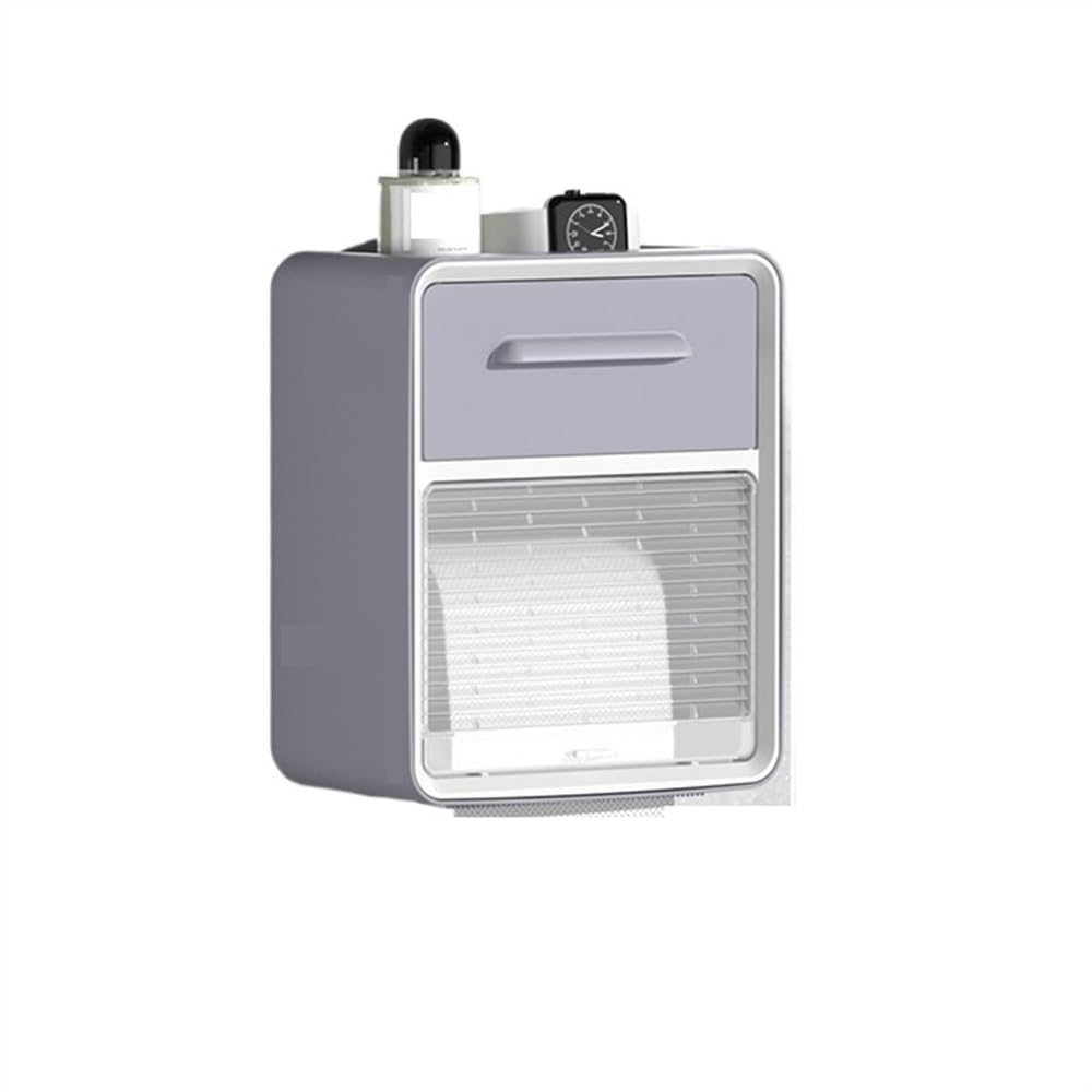 Xdgsdrdf Gris Wall Mounted Non Perforated Toilet Paper Holder, Drawer(Gris)