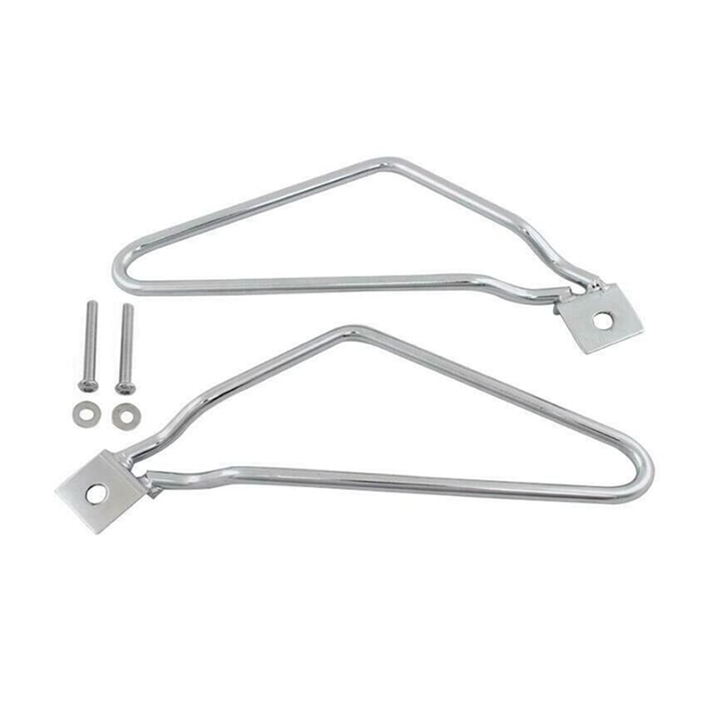 Set di Staffe per Borse da Moto, Set di Staffe per Borse da Moto Compatibile con H/a*rley Sportster 883 Iron XL883N, Dyna Fat Bob FXDF