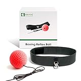 Gdaytao Boxing Reflex Ball with Headband, Boxing Fight Ball on String, Training to Improve Hand Eye Coordination, Punching Skill, Speed, Reaction, Great Boxing Trainer for Kids and Adult