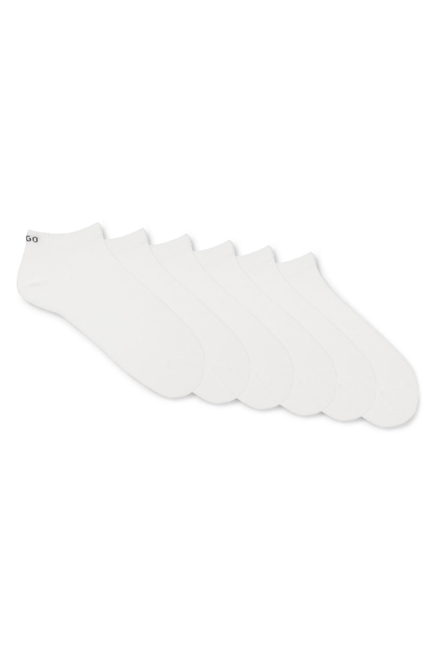 HUGO Women's 6P AS UNI CC W ANKLE_SOCKS, White100, 35-38