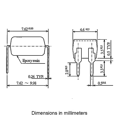 Image of PC817 PC817C Transistor Output Optocoupler DIP-4 2.54mm Pitch for DIY (Pack of 50pcs)