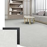 UXPRIN フロアタイル 大理石 置くだけ クッションフロア 【サンプル / 15cm×15cm 厚手3mm】フローリングマット 吸着タイプ 接着剤不要 フロアシート床用タイル 滑り防止 防水防汚 耐久性強 土足 賃貸 トイレ 玄関 洗面所 店舗 廊下 DIY床材 模様替え ペット対応 PVC素材 大理石柄01