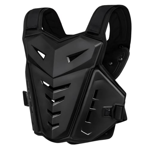 Heyjieyu Motorcycle Body Armor Vest Dirt Bike Chest Back Protector Adult
