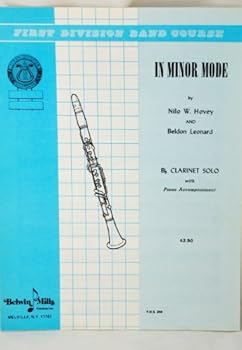 Fred Weber First Division Band Course - Bb CLARINET Solo with Piano Accompaniment - IN MINOR MODE