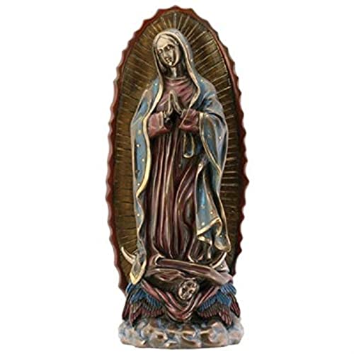 Estatua Virgen de Guadalupe de Resina 8 pulg