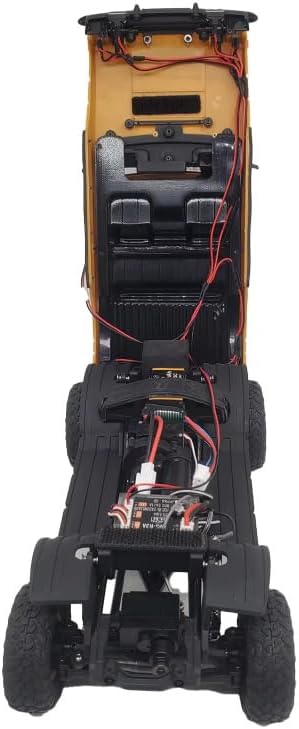 RC LED Light Kit - Front, Rear, and Roof Light Strips, Suitable for 1/24 fcx24 Upgrades RC Car LED Lighting Accessories