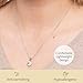MAX + STONE Sterling Silver Halo Pink Crystal Necklaces for Women | 18