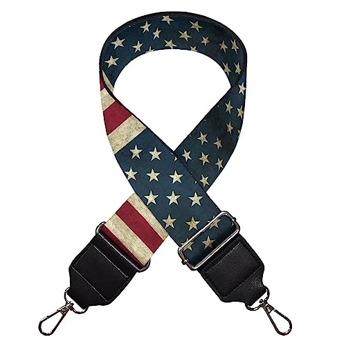 Image of GLENLCWE Red Mushroom Star Wide Purse Strap Adjustable Shoulder Strap Replacement Belt Crossbody Bag Strap Guitar Strap for Women Girls
