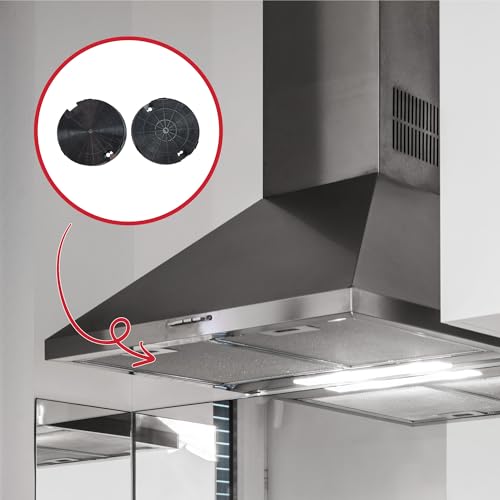 Wpro AMC 912 Filtre à carbone pour hotte pour Whirlpool AKR 886 GY - vue 5