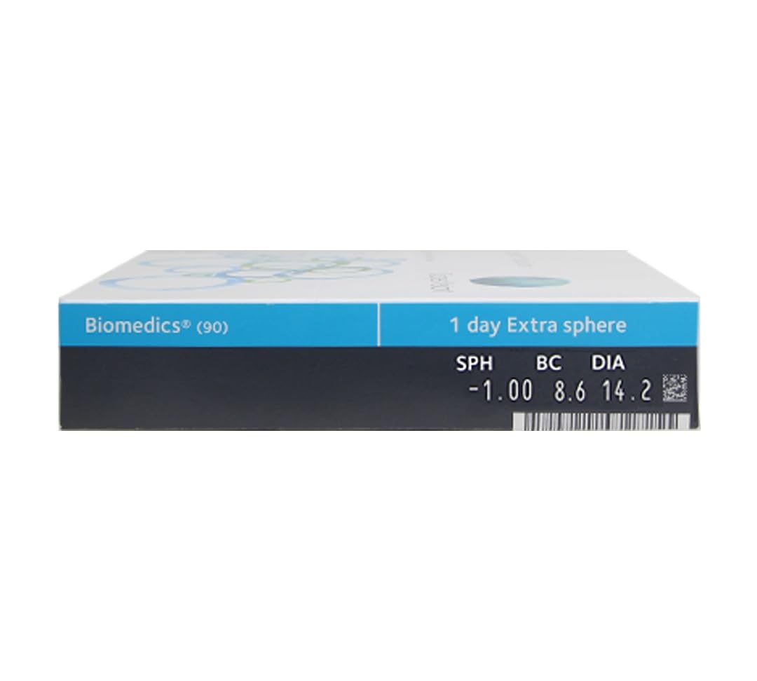 Biomedics 1 Day Extra 90 szt -1,50