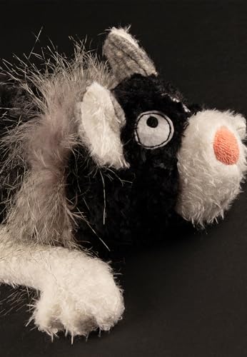 SIGIKID 38642 Lost and Found Beasts Town Kinder und Erwachsene Kuscheltier empfohlen ab 3 Jahren schwarz
