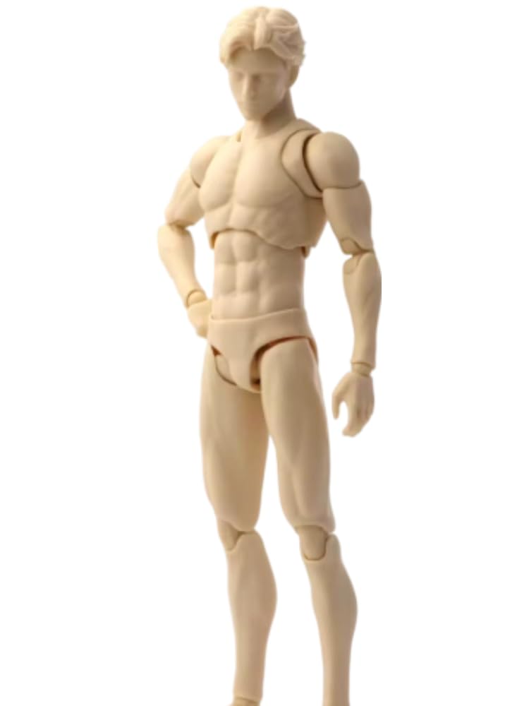 Amazon | [AC]Mirrfig 細身の男性ボディ 1/12 MF001 白肌 可動