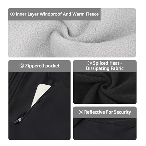 Chaqueta térmica con capucha y diseño reflectante talla M miniatura 4