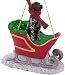 German Shorthaired Pointer Sleigh Ride Christmas Ornament - DELIGHTFUL!