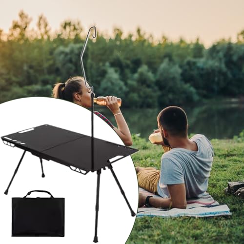 Table pliante de jardin réglable pour vos barbecues et repas en terrasse - 6