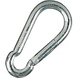 K.57 Karabinerhaken, Edelstahl, Ø 10 mm, rostfrei, stabile Ausführung, Verpackungseinheit: 20 Stück