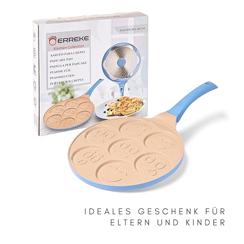 Erreke Pancake Pfanne für Induktion Geeignet für alle Herdarten