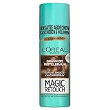 L'Oréal Paris Ansatz-Kaschierspray für stufenlose und natürliche Übergänge, kaschiert bis zur nächsten Haarwäsche, Magic Retouch, Braun bis Mittelbraun, 1 x 75 ml