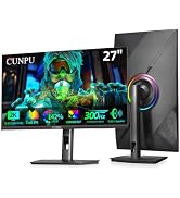 CUNPU Monitor de jogos definitivo 4K 160Hz de 27 polegadas, UHD