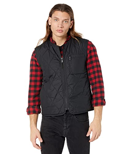 Image of BOSS Men's Padded Lightweight Nylon Zip Up Vest