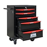RYH 5 Drawers Rolling Tool Chest - Heavy Duty Mobile Tool Cart with Locking Wheels & Ball Bearing Drawers 30.5
