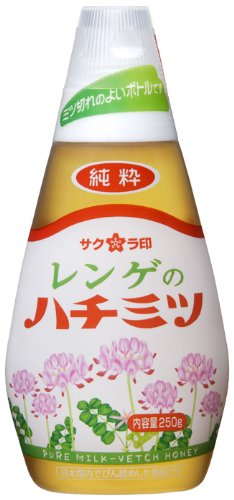Amazon | 加藤美蜂園 サクラ印 レンゲのハチミツ 250g | 加藤美蜂園