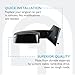 Dependable Direct Driver Side Mirror Fits Chevy Express, GMC Savana 1500 08-14 & Chevy Express, GMC Savana 2500/3500 08-17 – Textured, Blind Spot Corner Glass – Right Side View Mirror OEM GM1320395