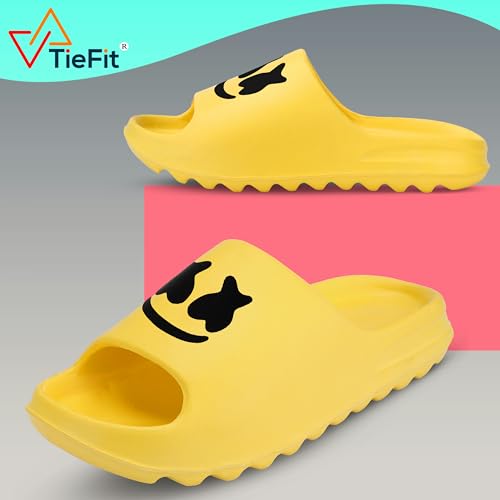 Image of TieFit Ultra Soft Comfortable Breathable EVA Daily Use Zig Zag Arch Fit Support Slide For Men