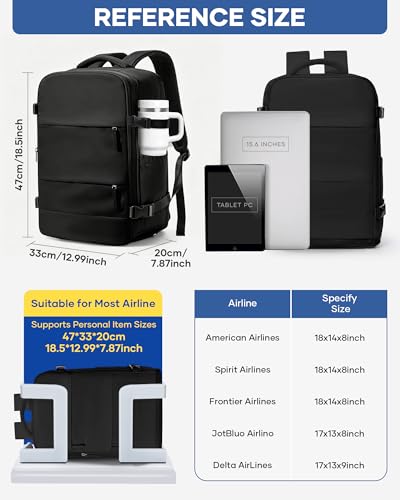 WEPLAN Vacuum Backpack Black