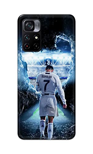Image of Printed Hard Back Cover Case for Mi Poco M4 Pro 5G Back Cover (Footbal Legend) -702