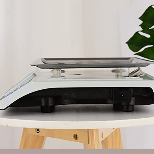 Báscula comercial digital para banco 40kg con LCD miniatura 5