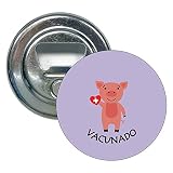 OUVRE ROND DECAPSULEUR COCHON LILAS VACCINÉ