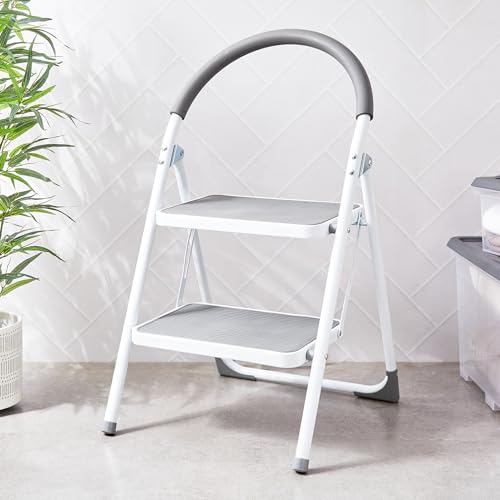 Image of SS24-2 Step Steel Ladder - 46 CM X 51 CM X 82 CM - WK6203A-2