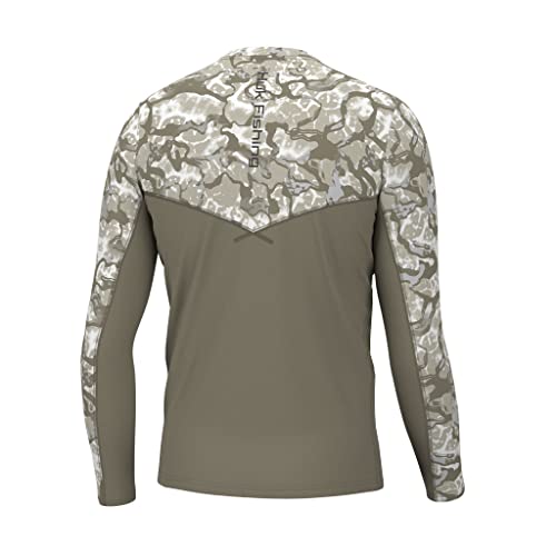 Image of HUK Men's Icon X Long Sleeve Shirt, Performance Fishing Shirt