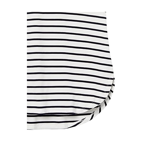Amazon-Brand-Daily-Ritual-Womens-Jersey-Rib-Trim-Drop-Shoulder-Short-Sleeve-Scoop-Neck-Tunic-Shirt Amazon Essentials Women's Jersey Relaxed-Fit Short-Sleeve Drop-Shoulder Scoopneck Tunic (Previously Daily Ritual), Navy White Stripe, Small