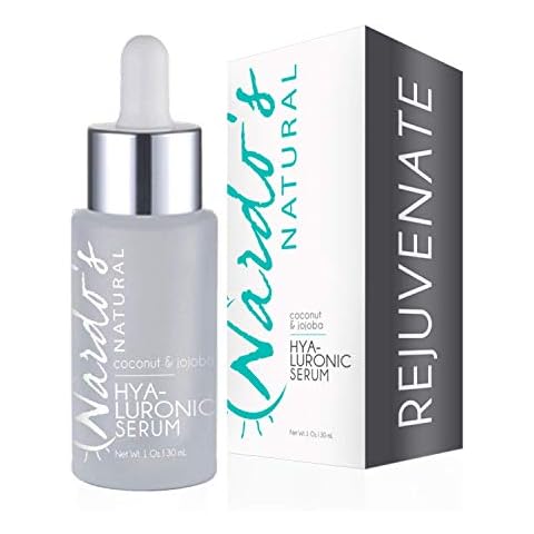 All Natural Hyaluronic Acid Serum for Face, For Women and Men - Anti-Wrinkle & Aging, Acne, Dark Spot, Facial Moisturizer, Lotion Alternative Made in the USA by Nardo’s Natural Skin Care Products Cover