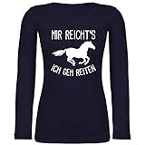 Tolles Motiv für Pferdefreunde und Pferde-Fans, die am Reitunterricht mit dem Spruch 