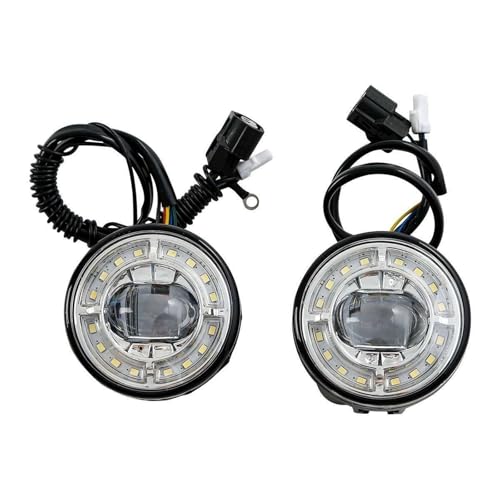 Feux Antibrouillard LED Stroboscopiques Moto pour Rouler la Nuit en Sécurité